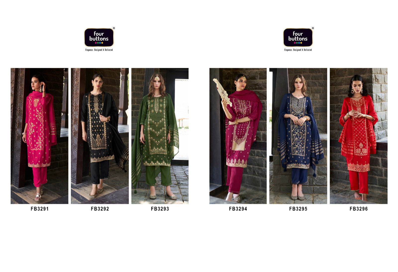 Royalty 5 Four Buttons Heavy Designer Readymade Suits Catalog